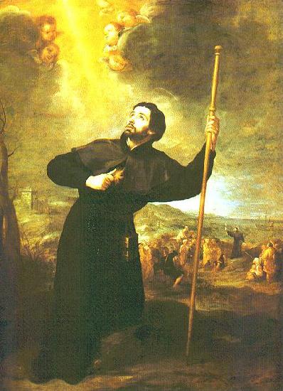 Bartolome Esteban Murillo Francis Xavier oil painting image